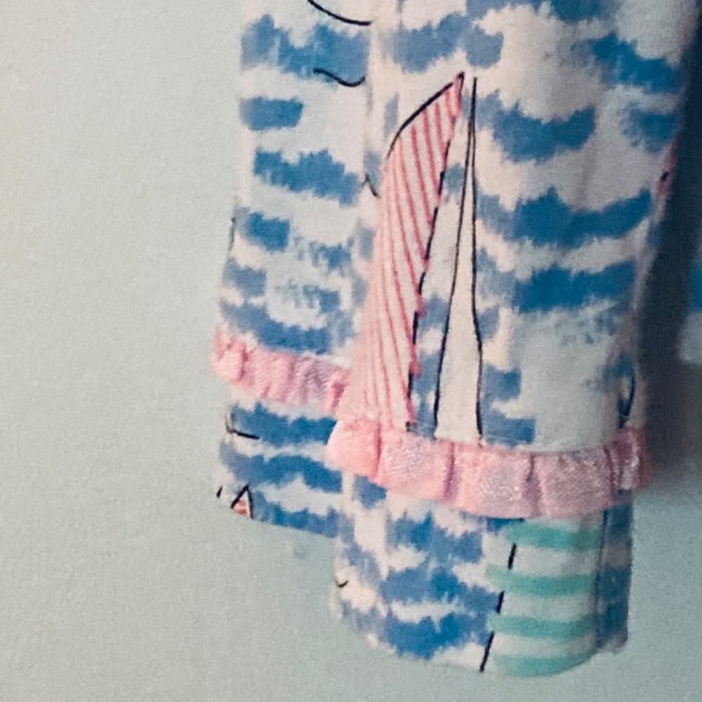 2pc Pajama Set Caribbean Joe sz 12-14 - Picture 6 of 8